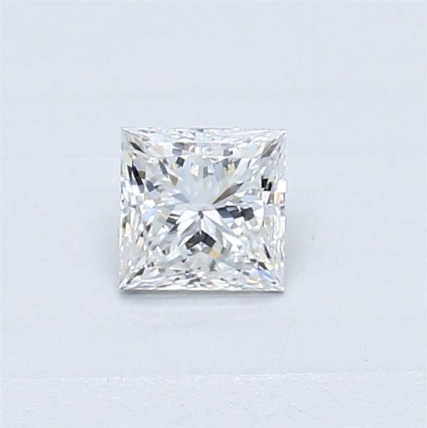 0.32ct D SI1 Rare Carat Ideal Cut Princess Diamond