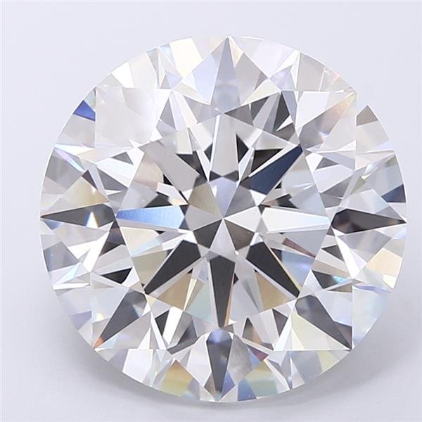 9.37ct E VVS2 Rare Carat Ideal Cut Round Lab Grown Diamond