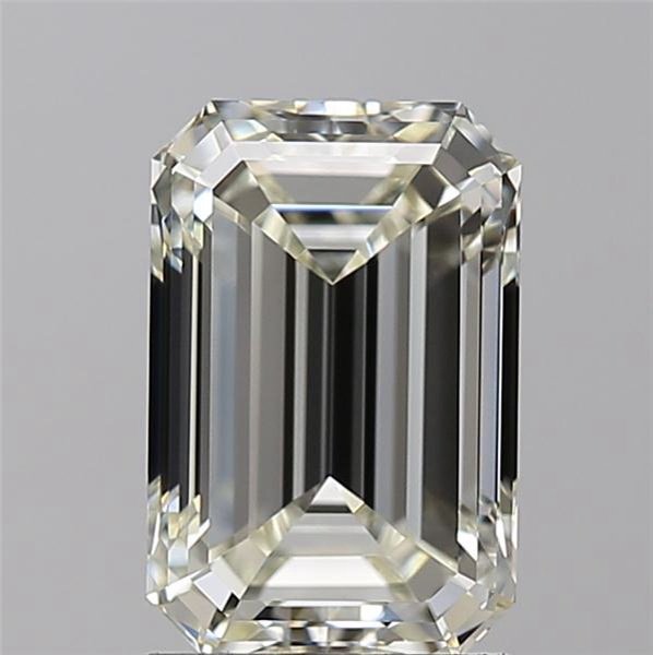 2.00ct K VVS2 Rare Carat Ideal Cut Emerald Diamond