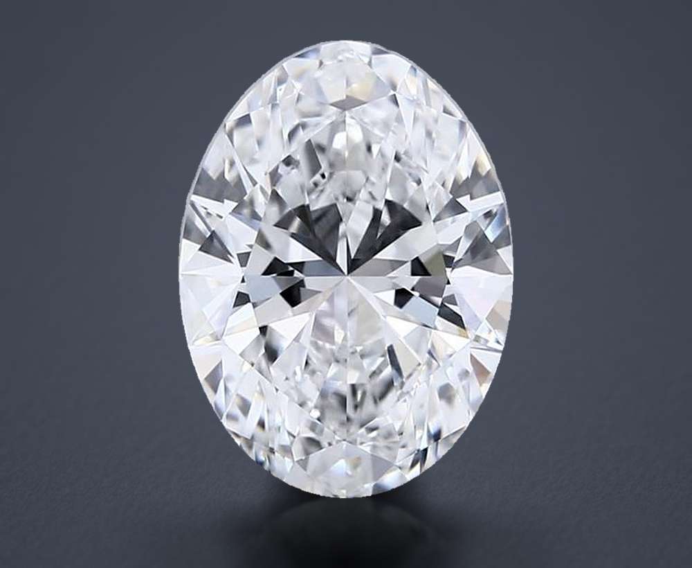 3.00 Carat Oval Lab Diamond