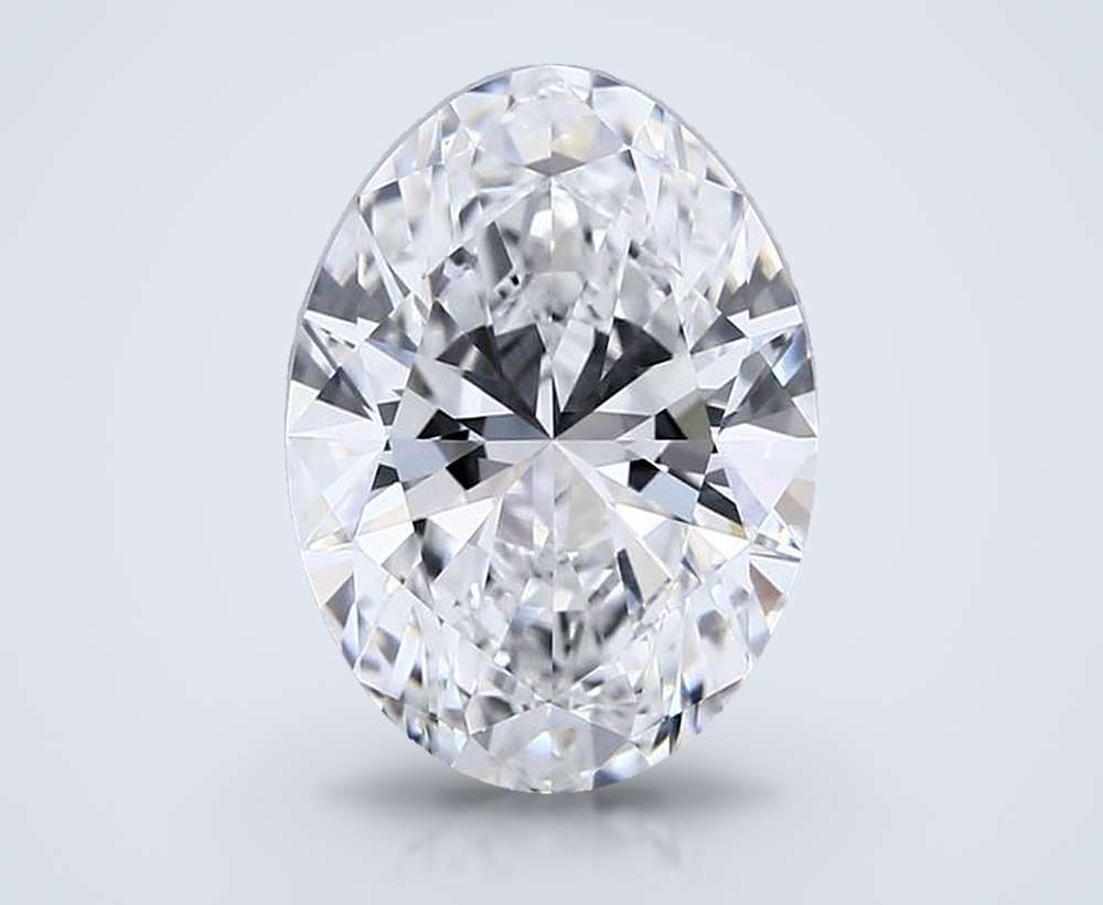 3.00 Carat Oval Lab Diamond