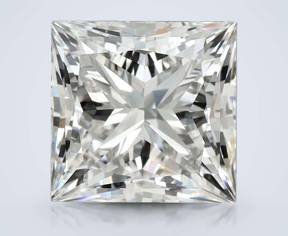 3.74 Carat Princess Lab Diamond