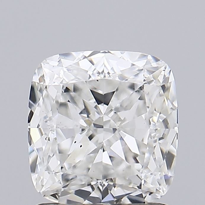 1.38ct F VS2 Rare Carat Ideal Cut Cushion Lab Grown Diamond