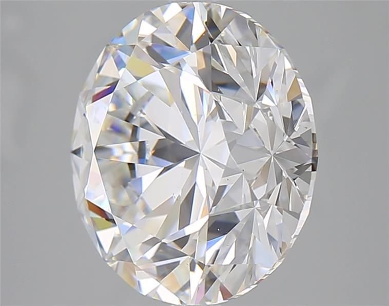 6.01ct E VS2 Rare Carat Ideal Cut Round Diamond