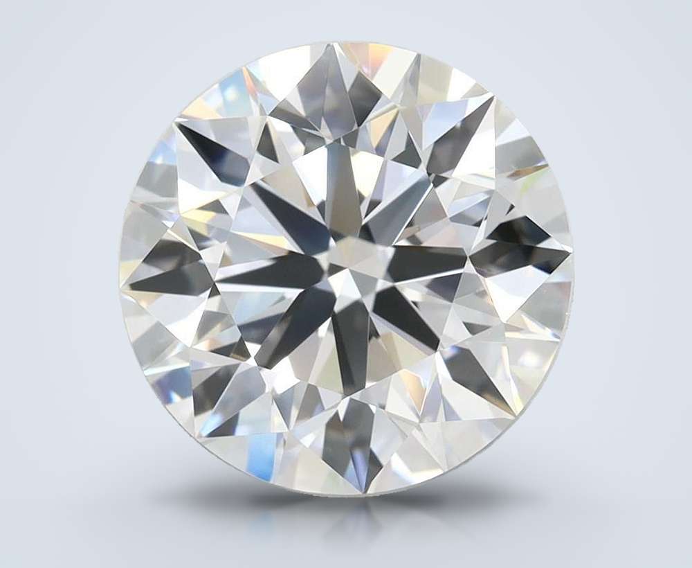 4.02 Carat Round Lab Diamond
