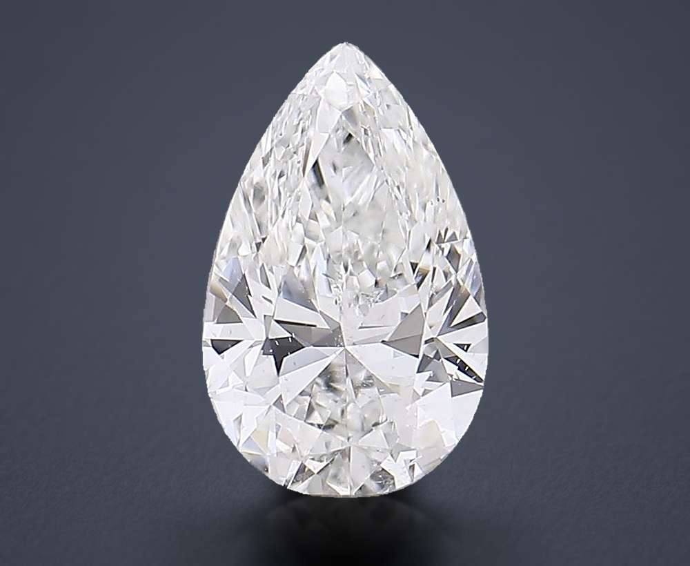 1.00 Carat Pear Natural Diamond