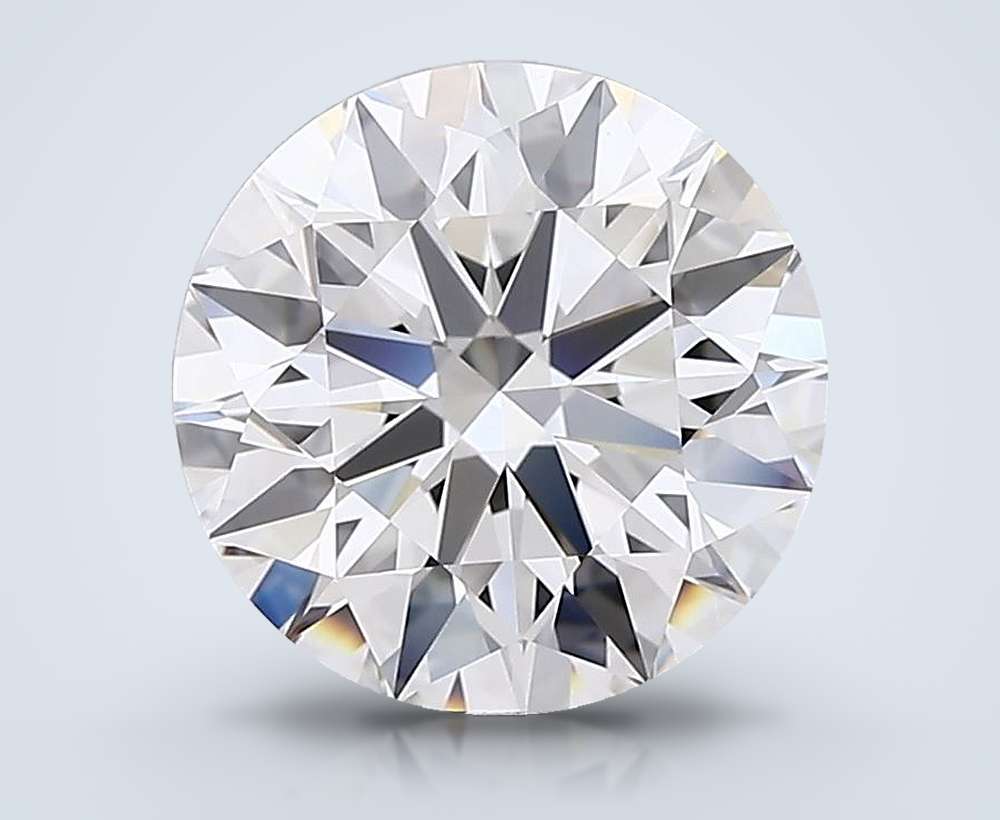 3.42 Carat Round Lab Diamond