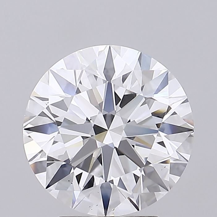 4.02ct D VS2 Rare Carat Ideal Cut Round Diamond