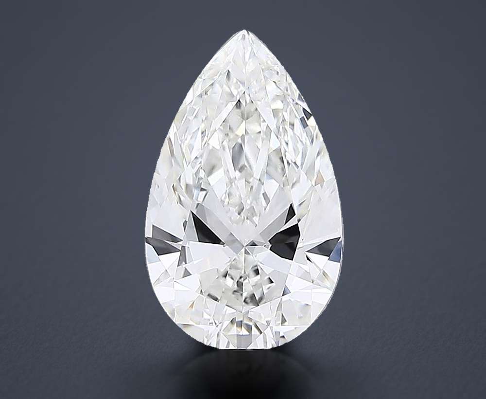 8.09 Carat Pear Lab Diamond
