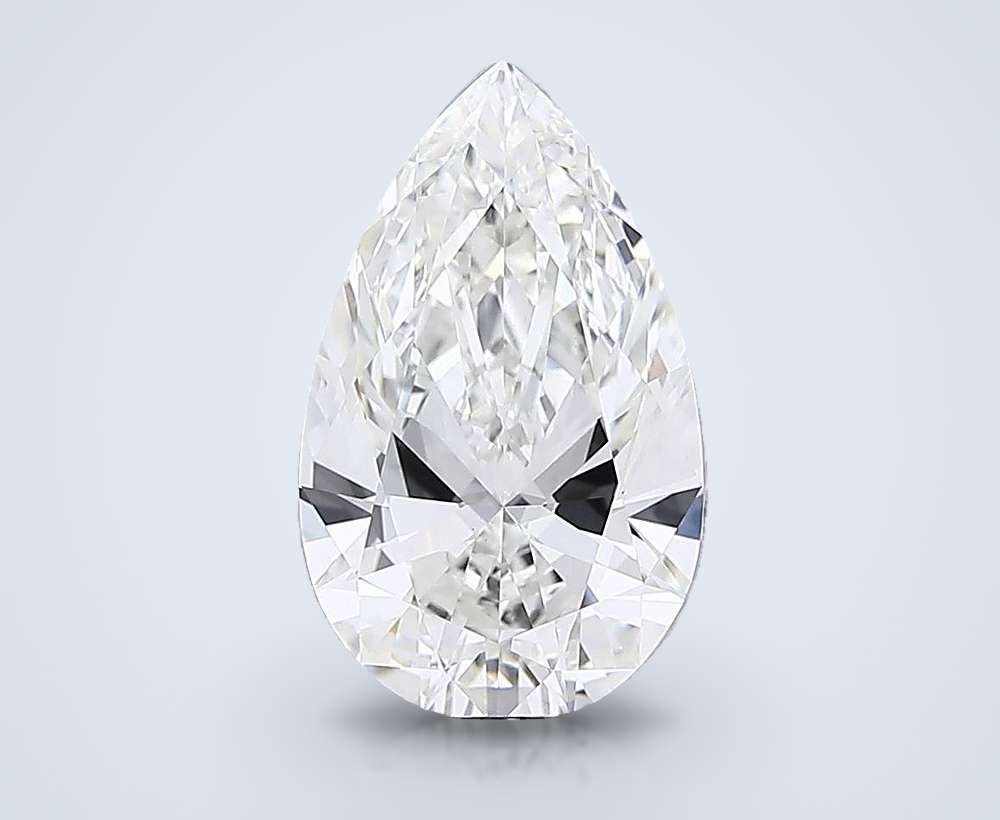 8.09 Carat Pear Lab Diamond