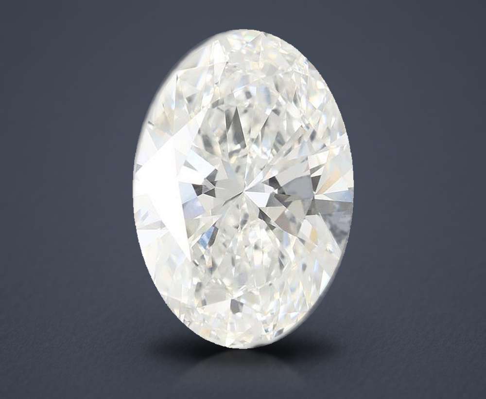7.00 Carat Oval Lab Diamond