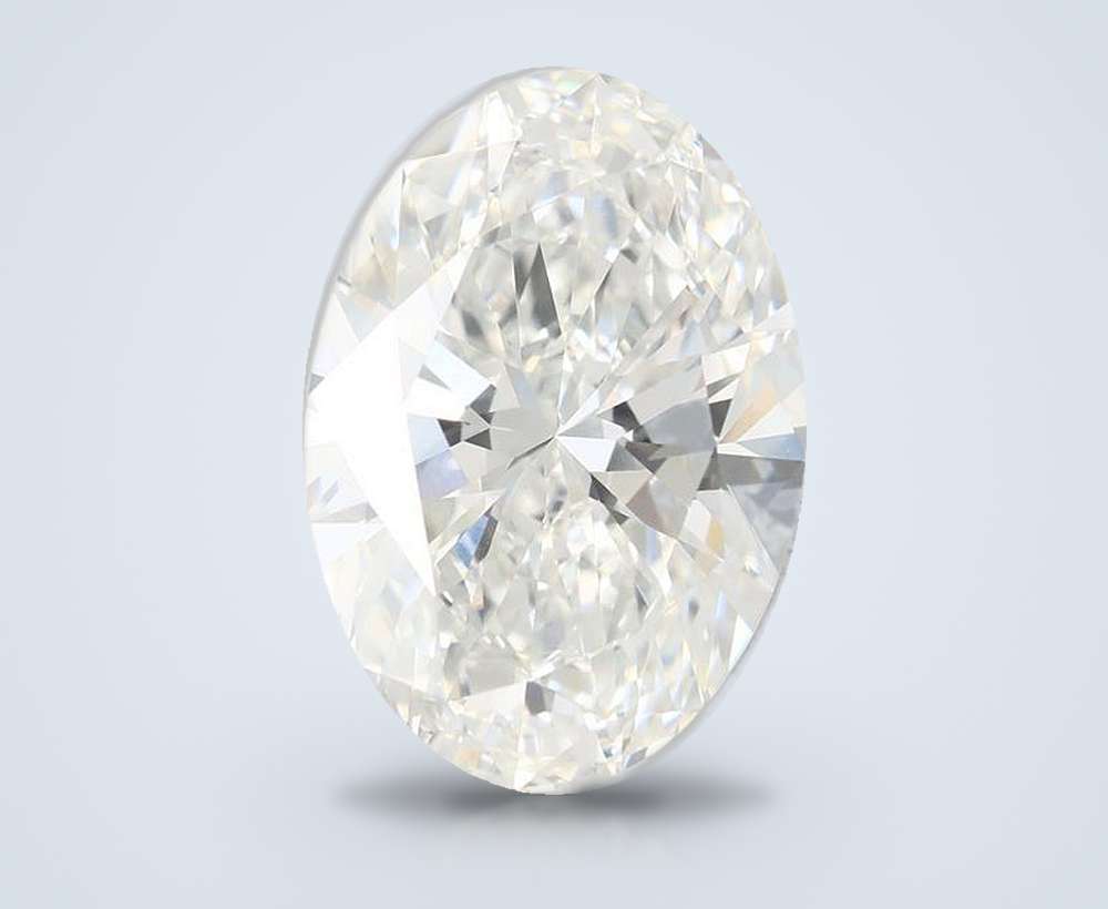 7.00 Carat Oval Lab Diamond