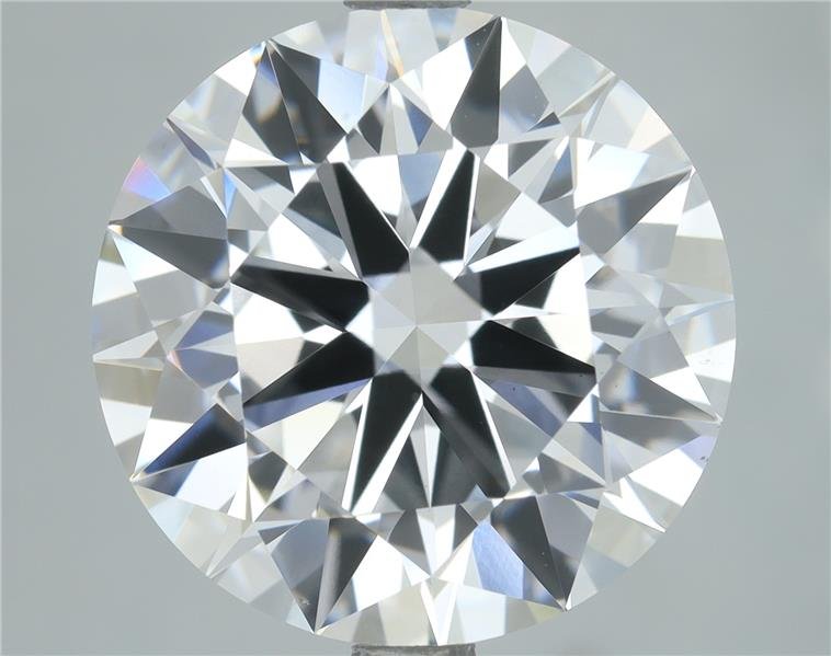 5.02ct D VS1 Rare Carat Ideal Cut Round Lab Grown Diamond