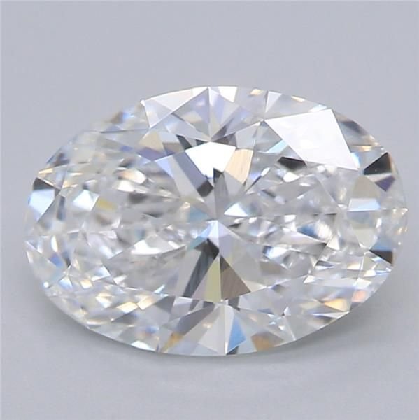 1.29ct D VS1 Rare Carat Ideal Cut Oval Lab Grown Diamond