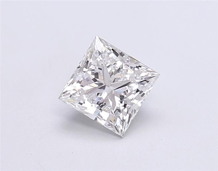 1.07ct D VVS2 Rare Carat Ideal Cut Princess Lab Grown Diamond