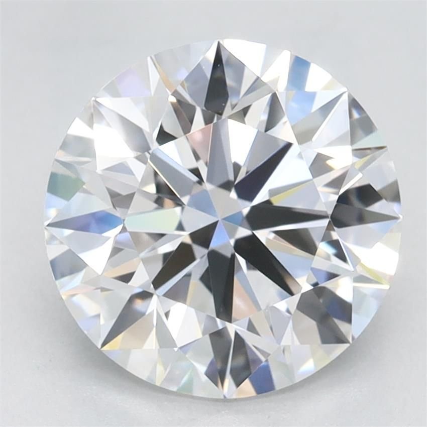 2.44ct D VVS1 Rare Carat Ideal Cut Round Lab Grown Diamond
