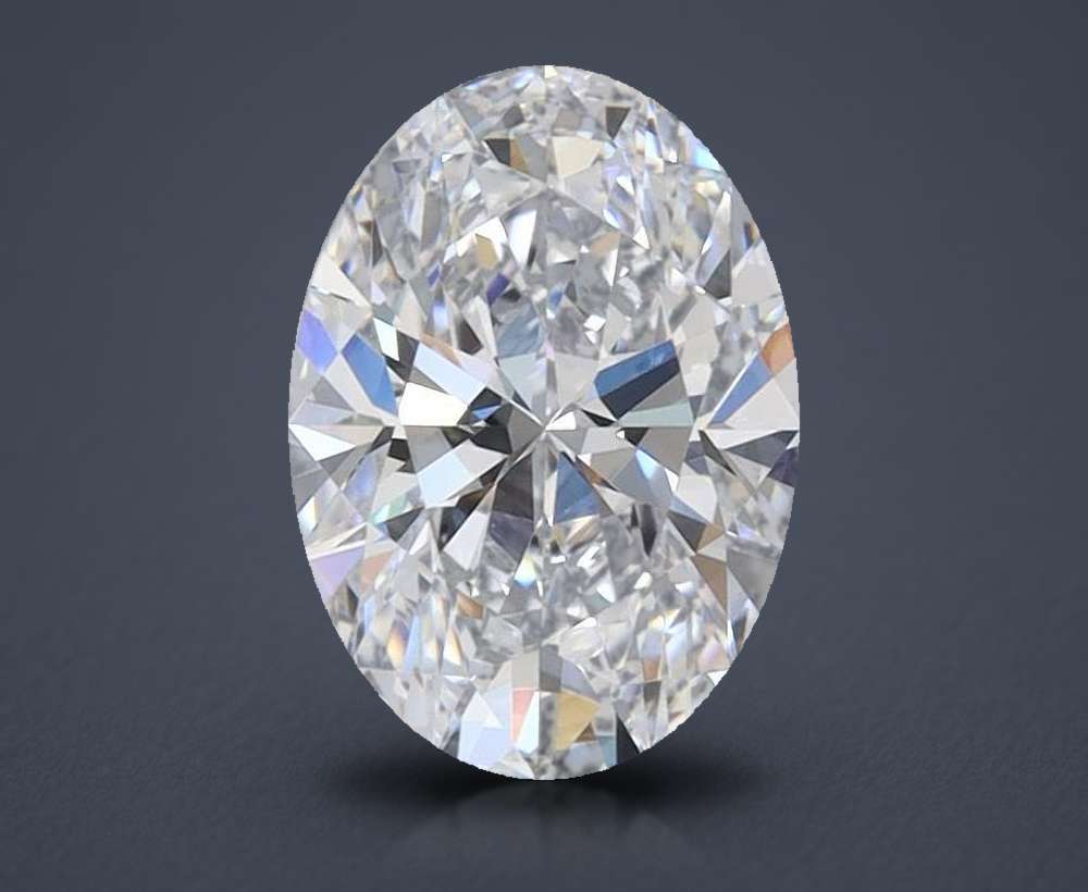 1.23 Carat Oval Lab Diamond
