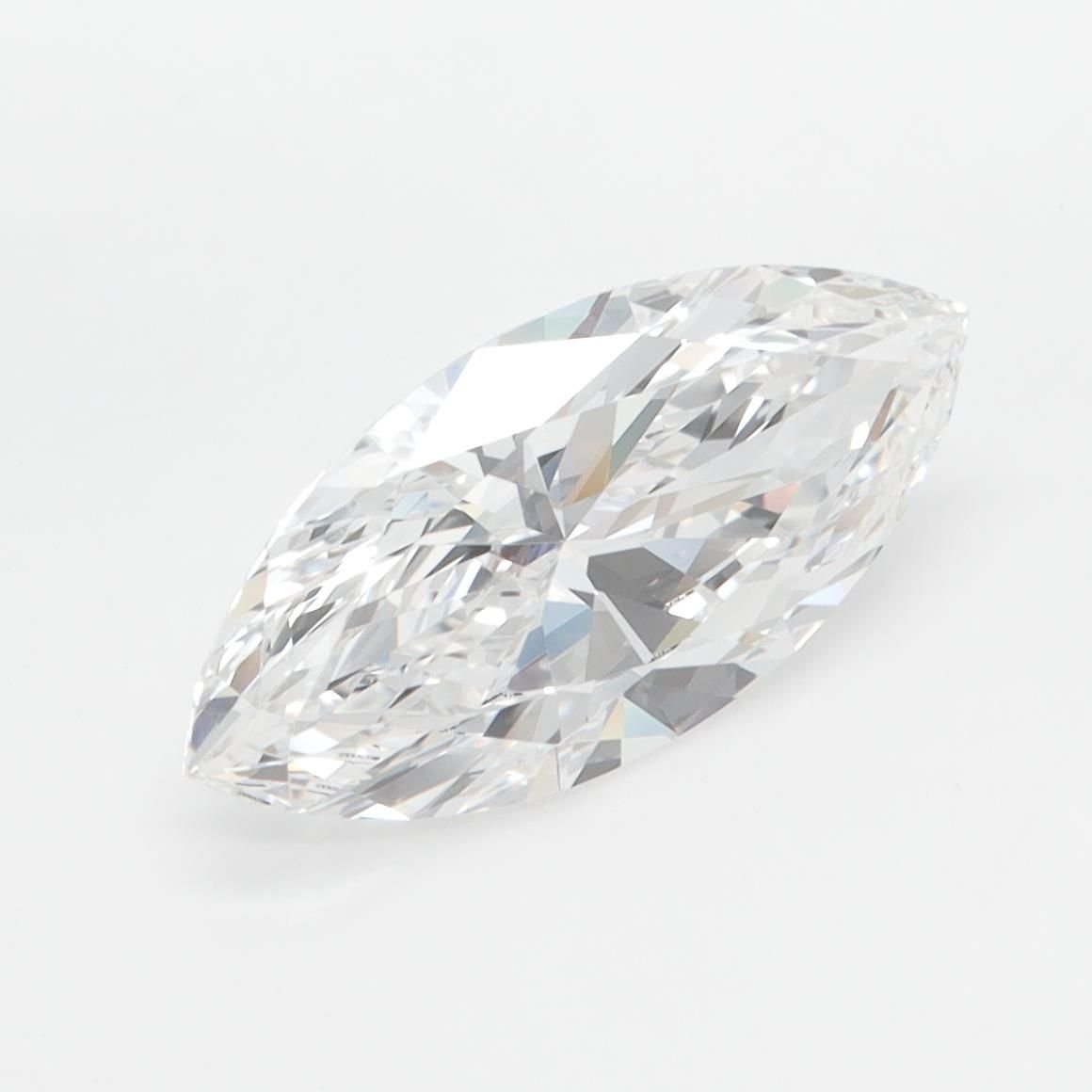 2.08ct D IF Rare Carat Ideal Cut Marquise Lab Grown Diamond