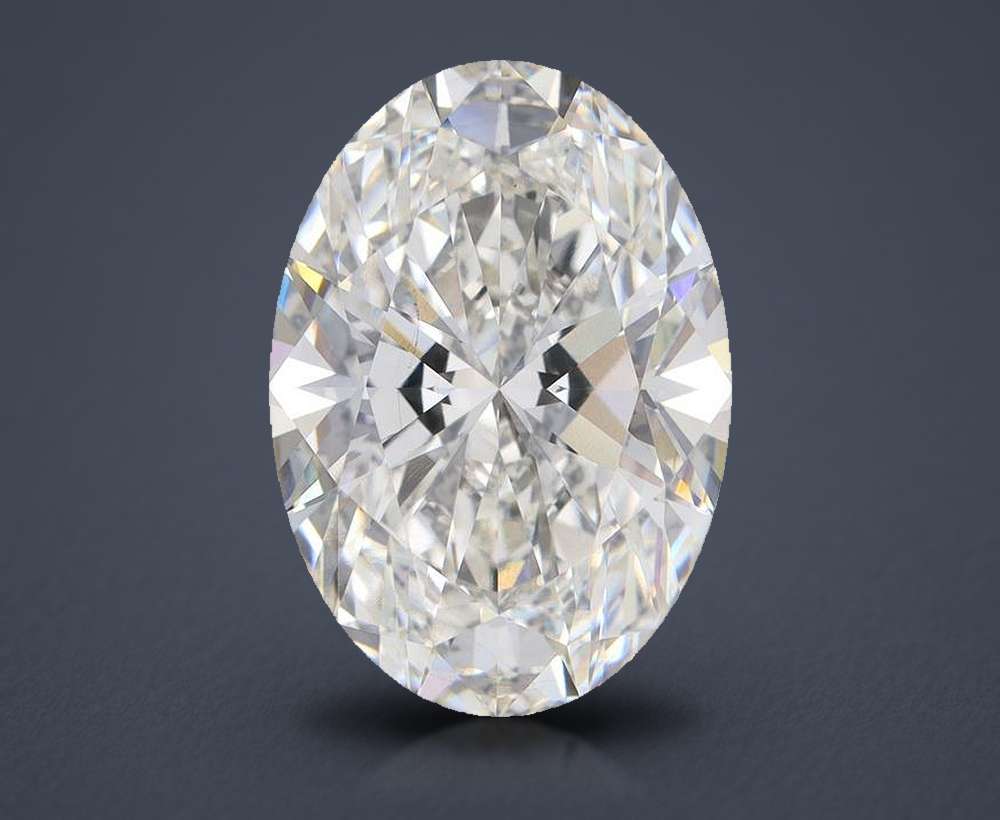 11.48 Carat Oval Lab Diamond
