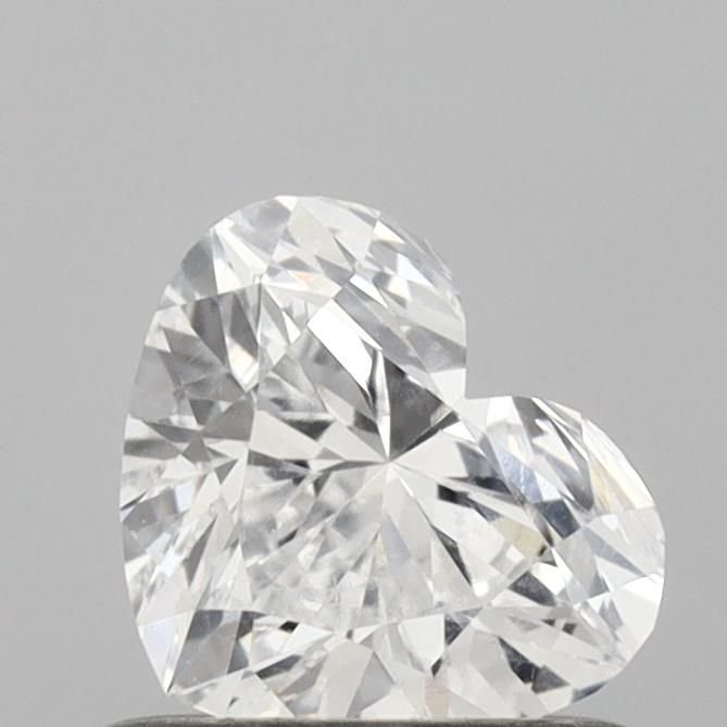 0.66ct D VVS2 Excellent Cut Heart Lab Grown Diamond