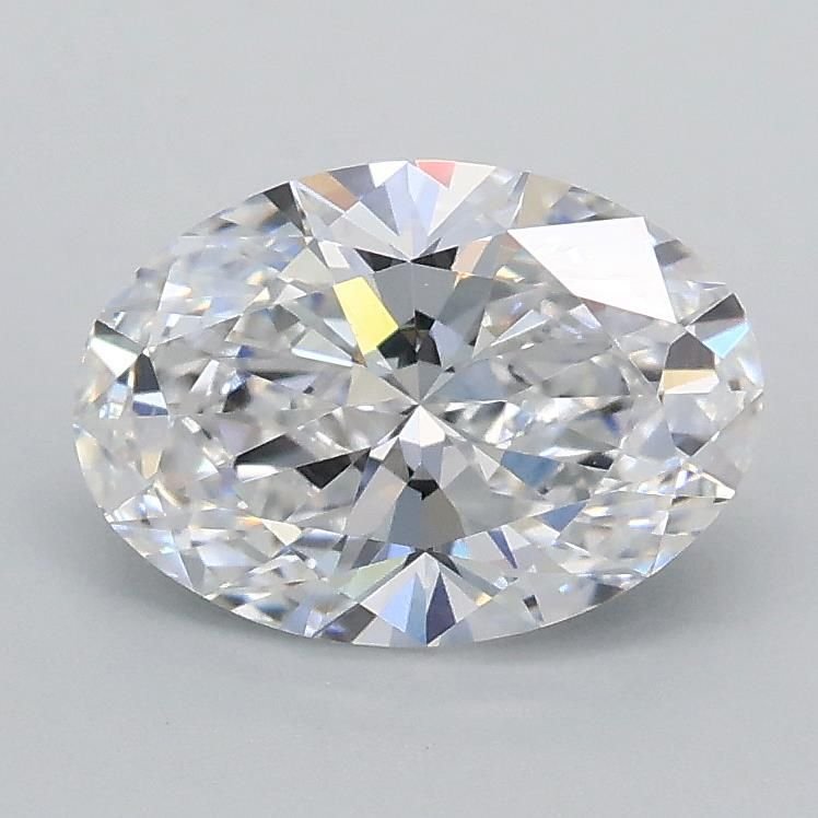 1.06ct D VVS2 Rare Carat Ideal Cut Oval Lab Grown Diamond