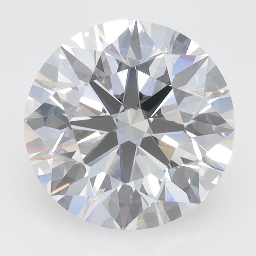 3.78ct D VVS1 Rare Carat Ideal Cut Round Lab Grown Diamond