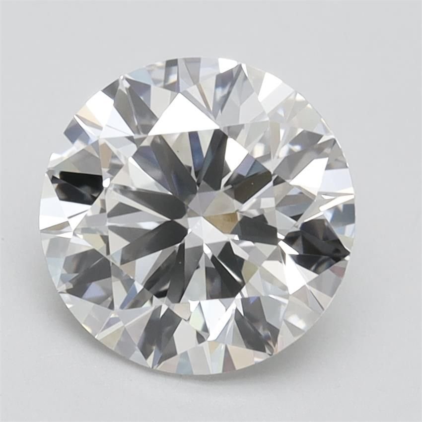 2.52ct F VS1 Rare Carat Ideal Cut Round Lab Grown Diamond