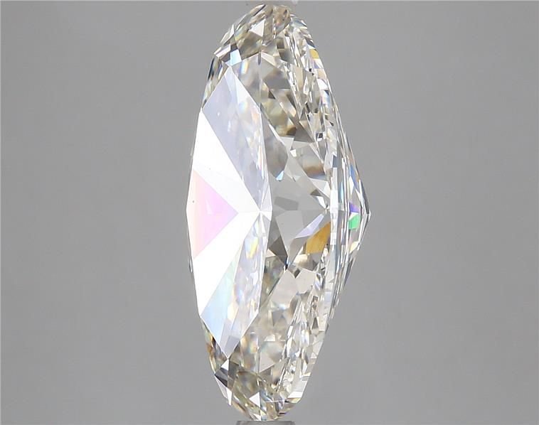 5.35ct H VS2 Rare Carat Ideal Cut Oval Lab Grown Diamond