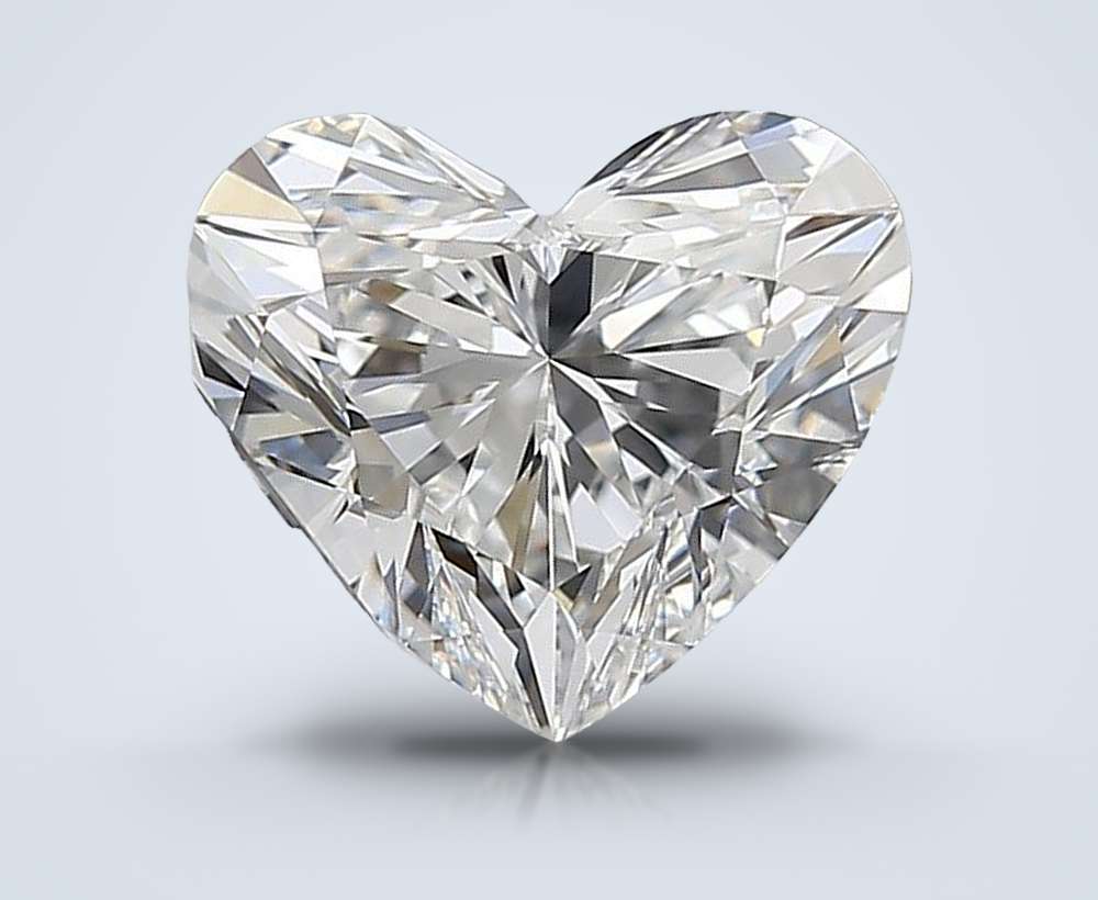 1.70 Carat Heart Natural Diamond