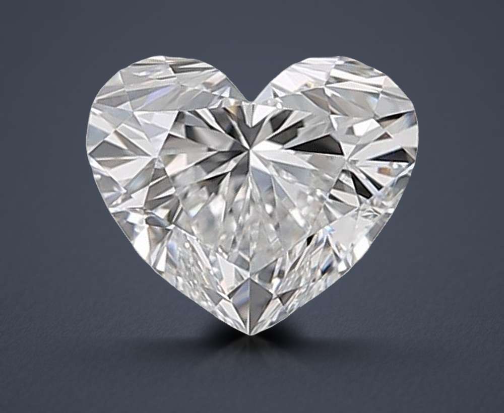 0.51 Carat Heart Natural Diamond