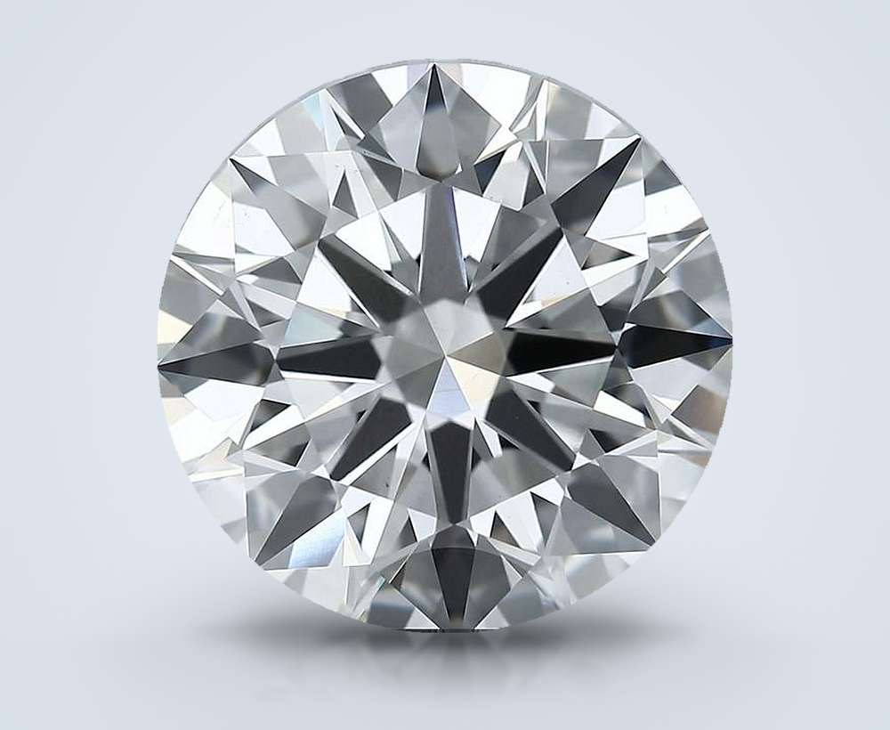 12.43 Carat Round Lab Diamond