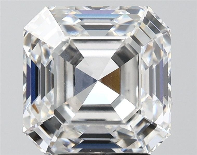 5.00ct E VVS2 Rare Carat Ideal Cut Asscher Lab Grown Diamond