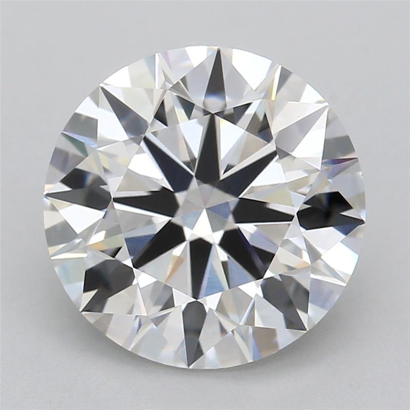 4.01ct F VVS2 Rare Carat Ideal Cut Round Lab Grown Diamond