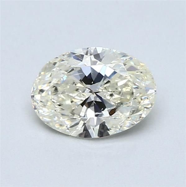 1.00ct K SI2 Rare Carat Ideal Cut Oval Diamond