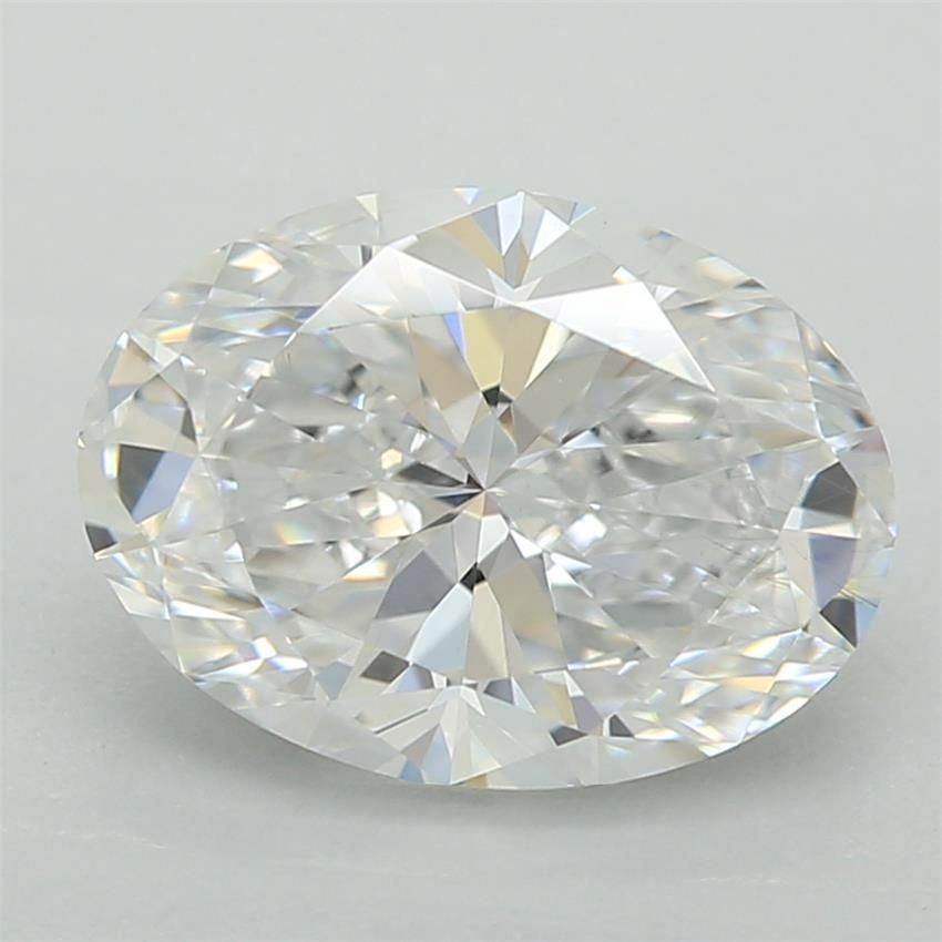 1.28ct D VS2 Rare Carat Ideal Cut Oval Lab Grown Diamond