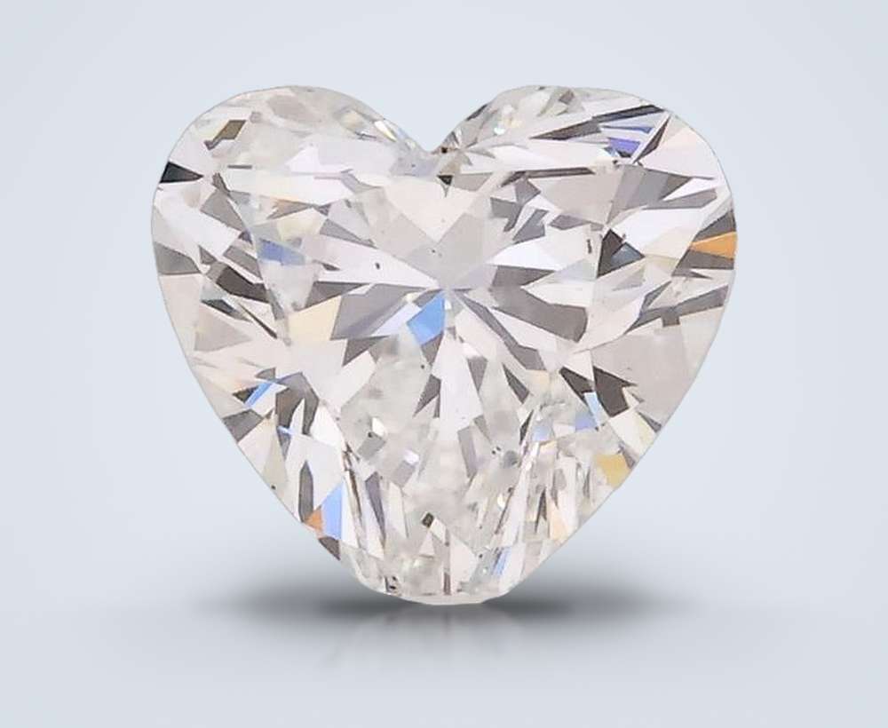 0.48 Carat Heart Lab Diamond