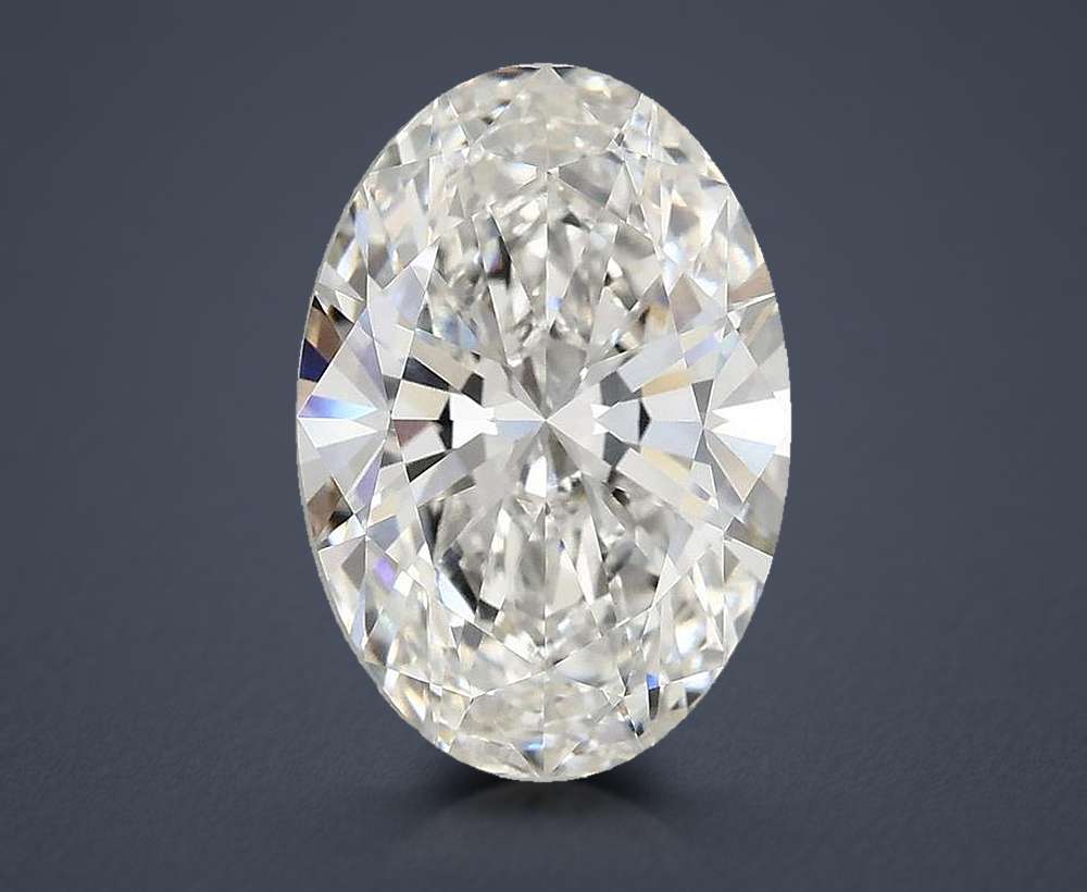 3.81 Carat Oval Lab Diamond