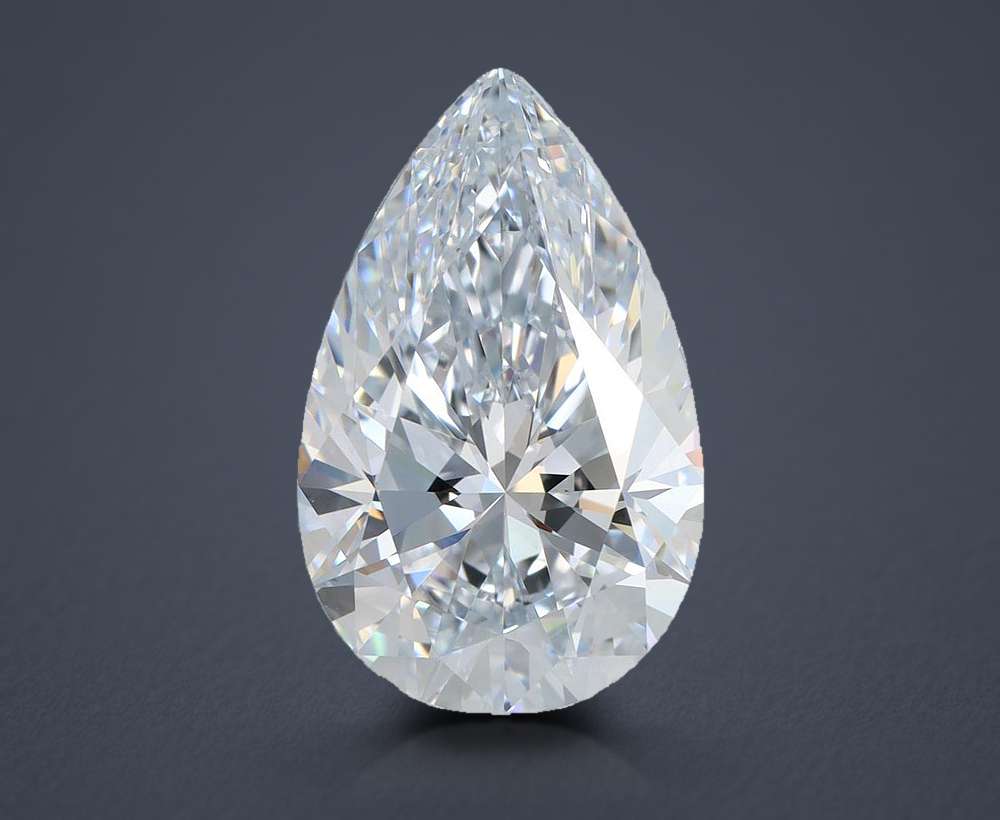 4.14 Carat Pear Lab Diamond