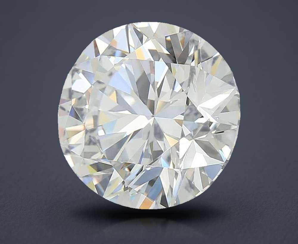 6.03 Carat Round Lab Diamond
