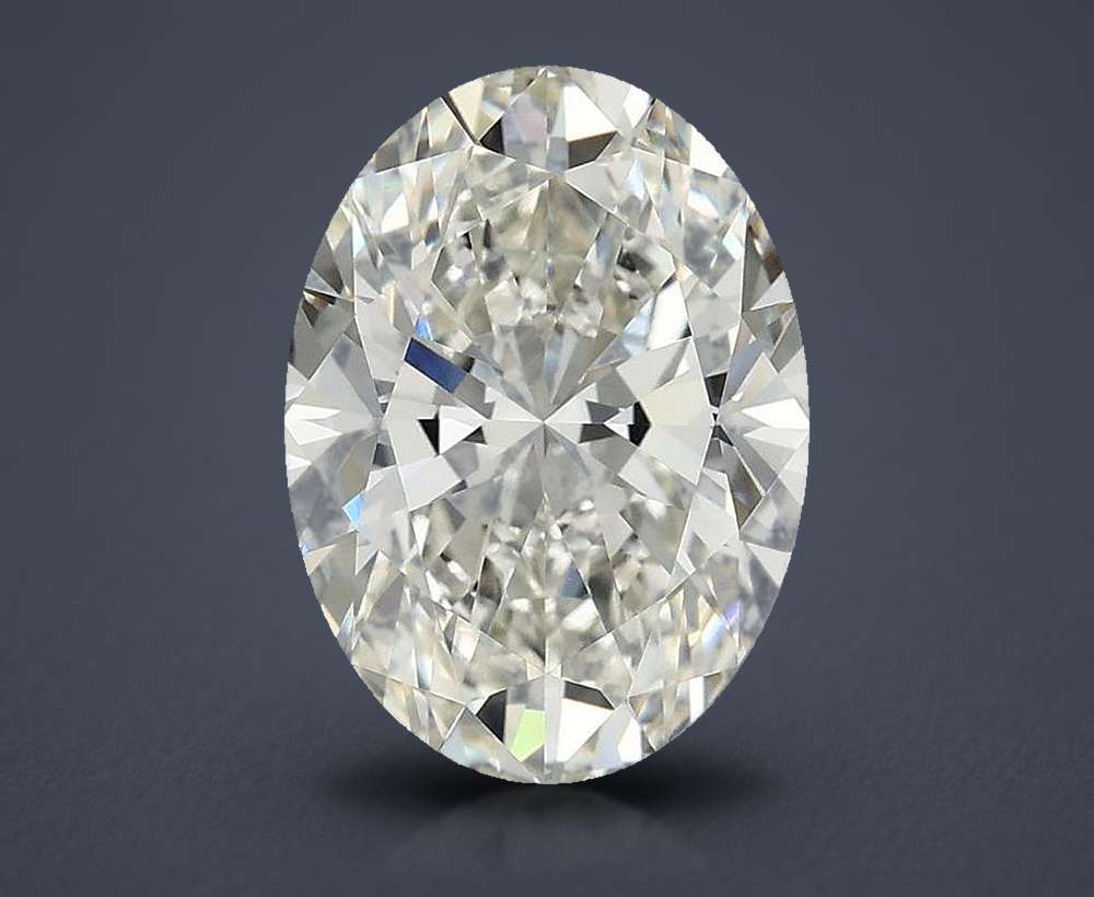 3.04 Carat Oval Lab Diamond
