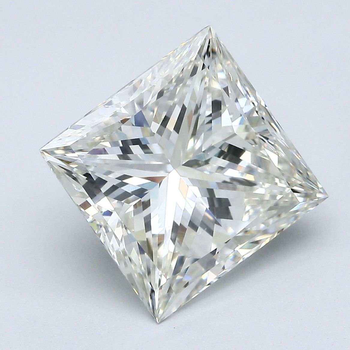 6.55ct K SI1 Very Good Cut Princess Diamond