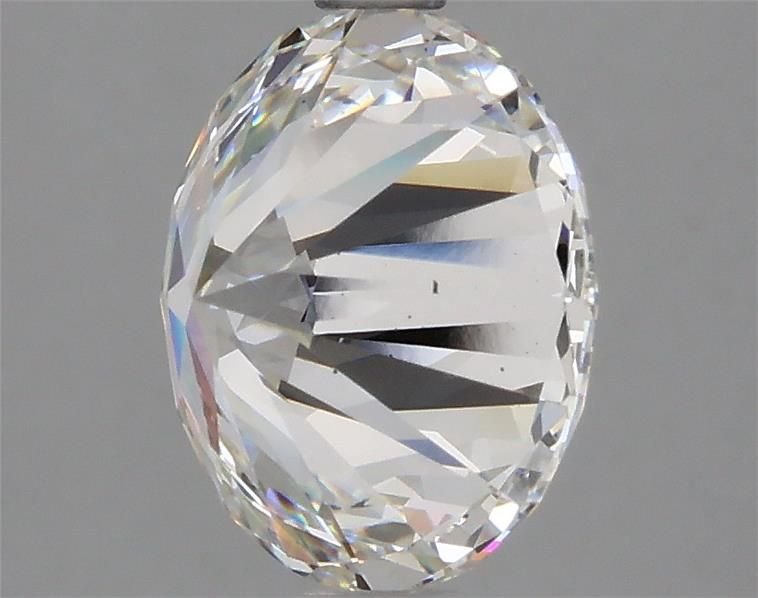 3.39ct F SI1 Rare Carat Ideal Cut Round Lab Grown Diamond