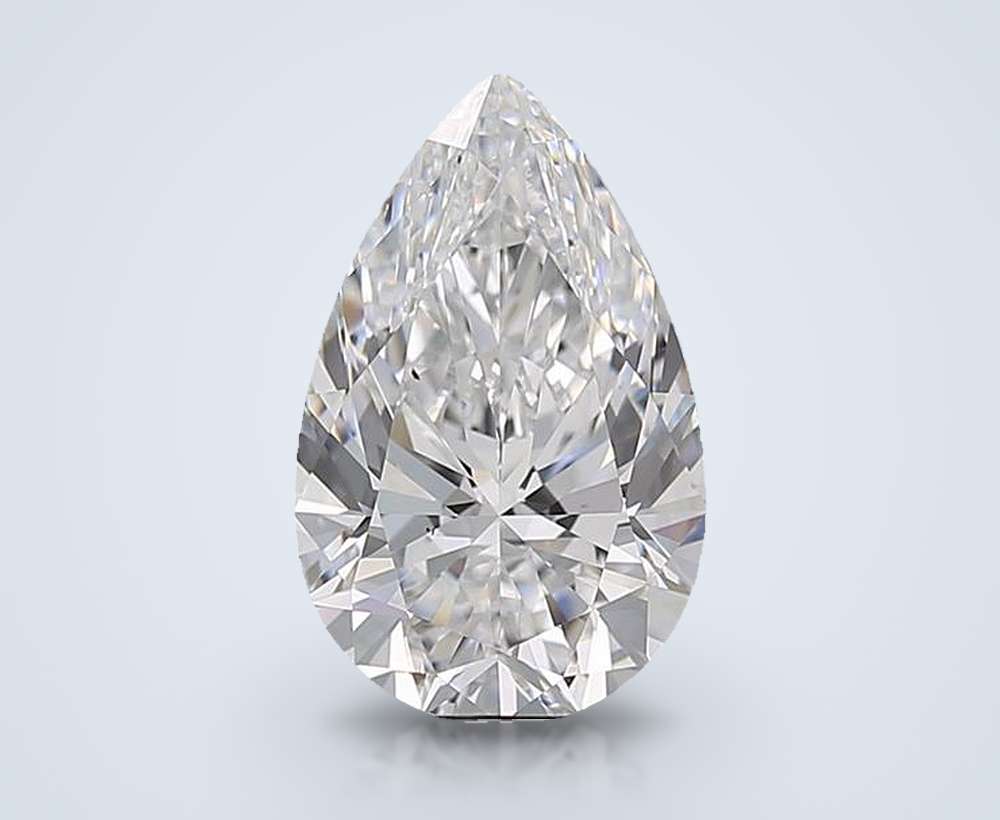 3.04 Carat Pear Natural Diamond