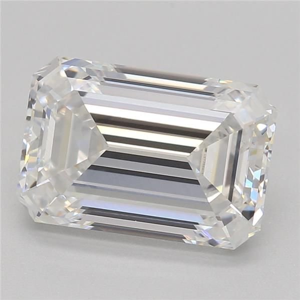 2.04ct E VS1 Rare Carat Ideal Cut Emerald Lab Grown Diamond