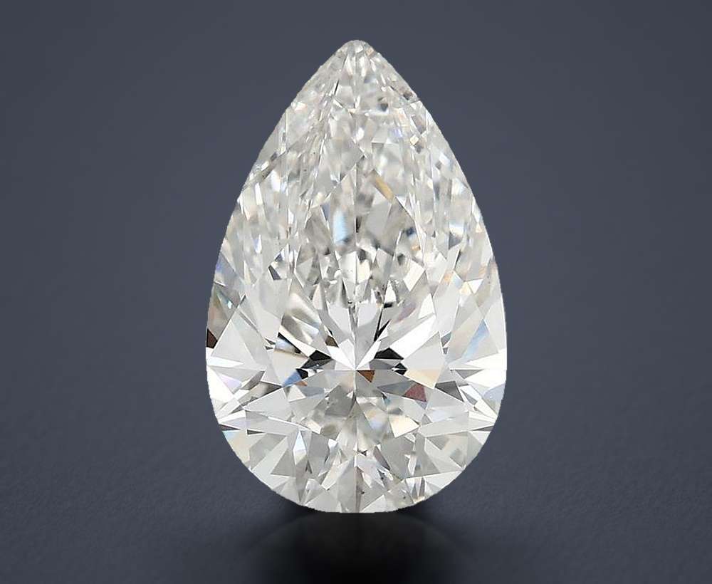 2.91 Carat Pear Lab Diamond