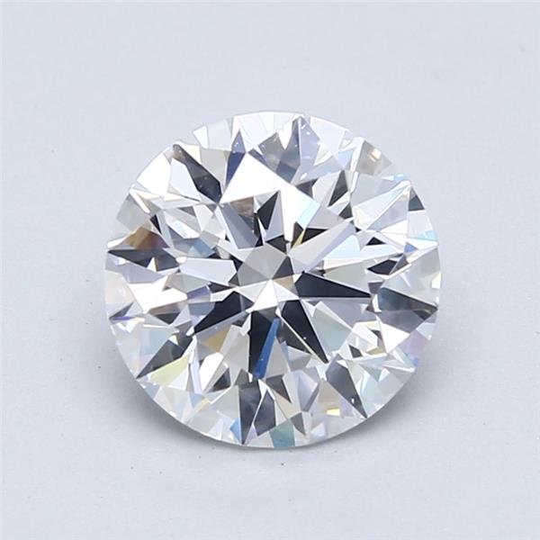 2.21ct D SI1 Rare Carat Ideal Cut Round Diamond