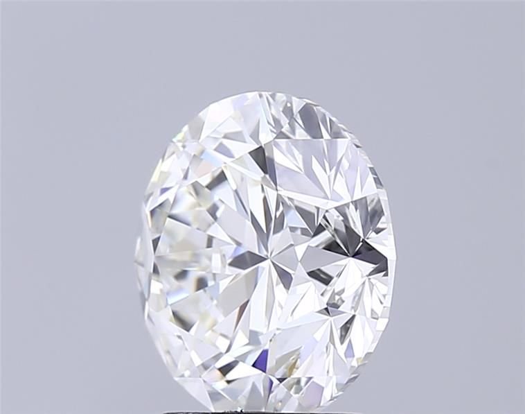 4.09ct H VVS1 Rare Carat Ideal Cut Round Lab Grown Diamond