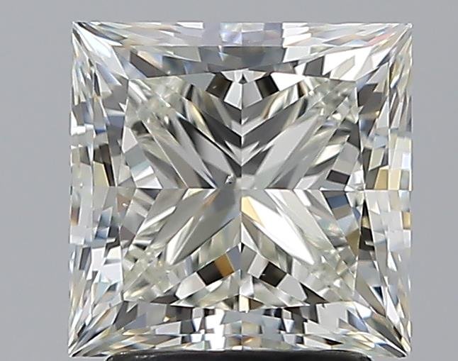 2.50ct K VS2 Rare Carat Ideal Cut Princess Diamond