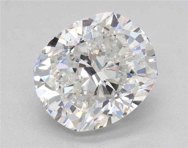 3.02ct F VS1 Very Good Cut Cushion Lab Grown Diamond
