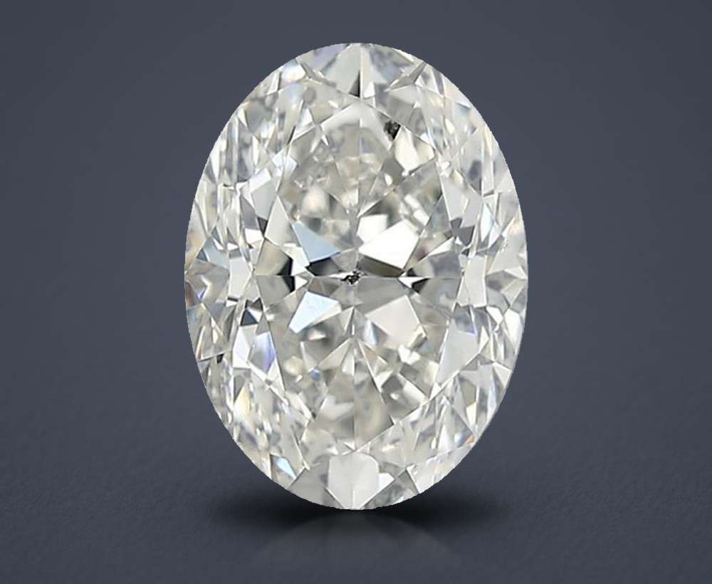 1.00 Carat Oval Natural Diamond